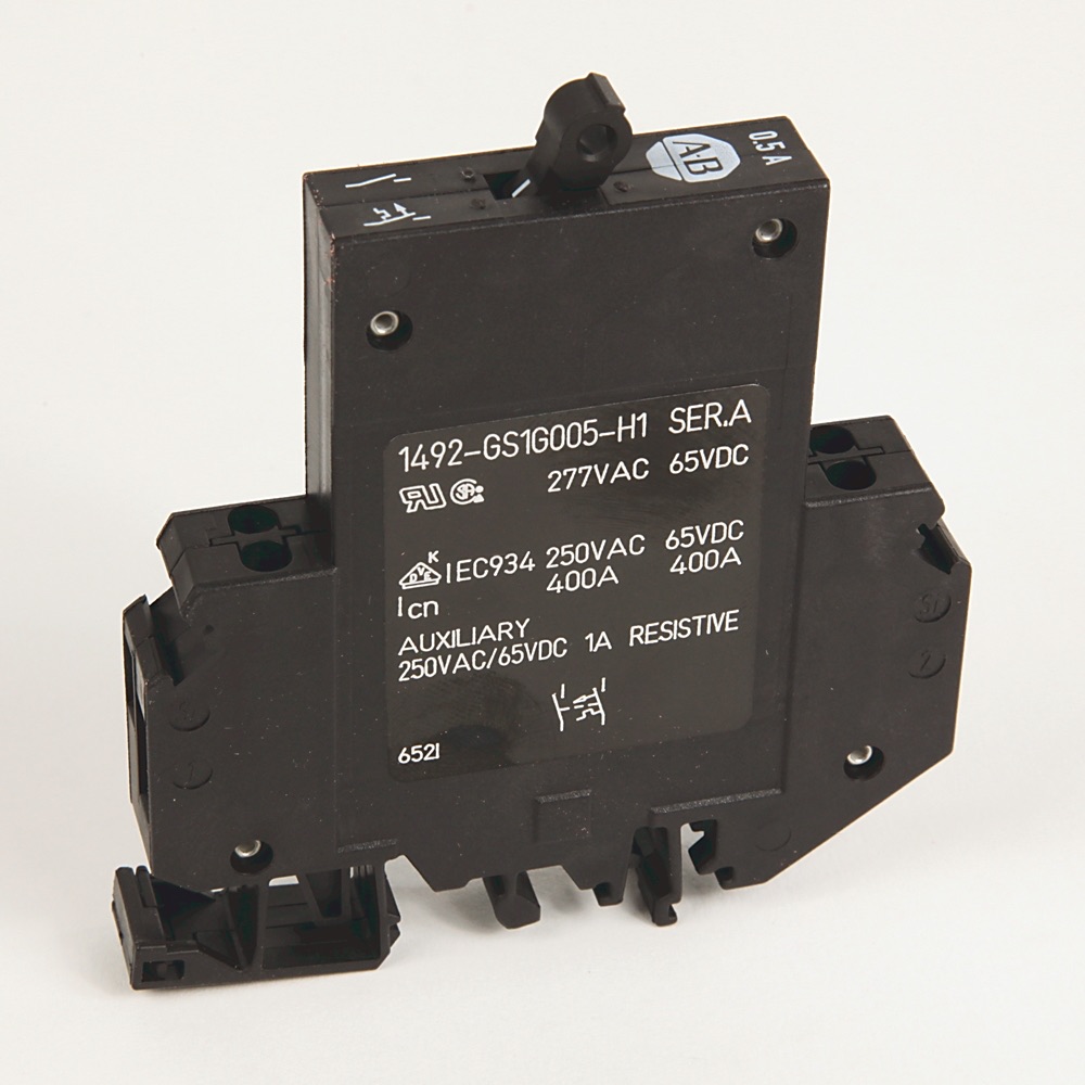 Allen-Bradley High Density 0.5 A MCB/Supp. Protector 1492-GS1G005-H1 1492-GS1G005-H1