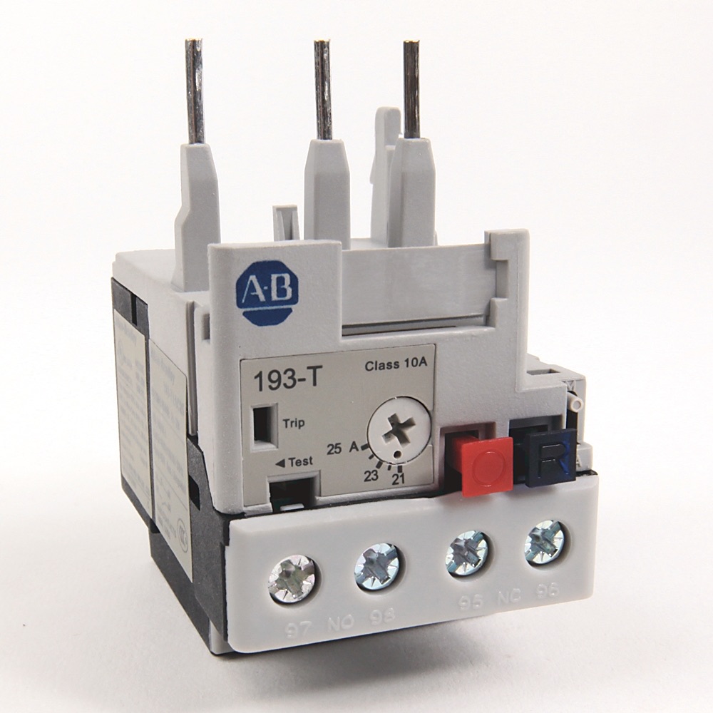 Allen-Bradley 21-25 A IEC Bimetallic Overload Relay 193-T1AC25 193-T1AC25