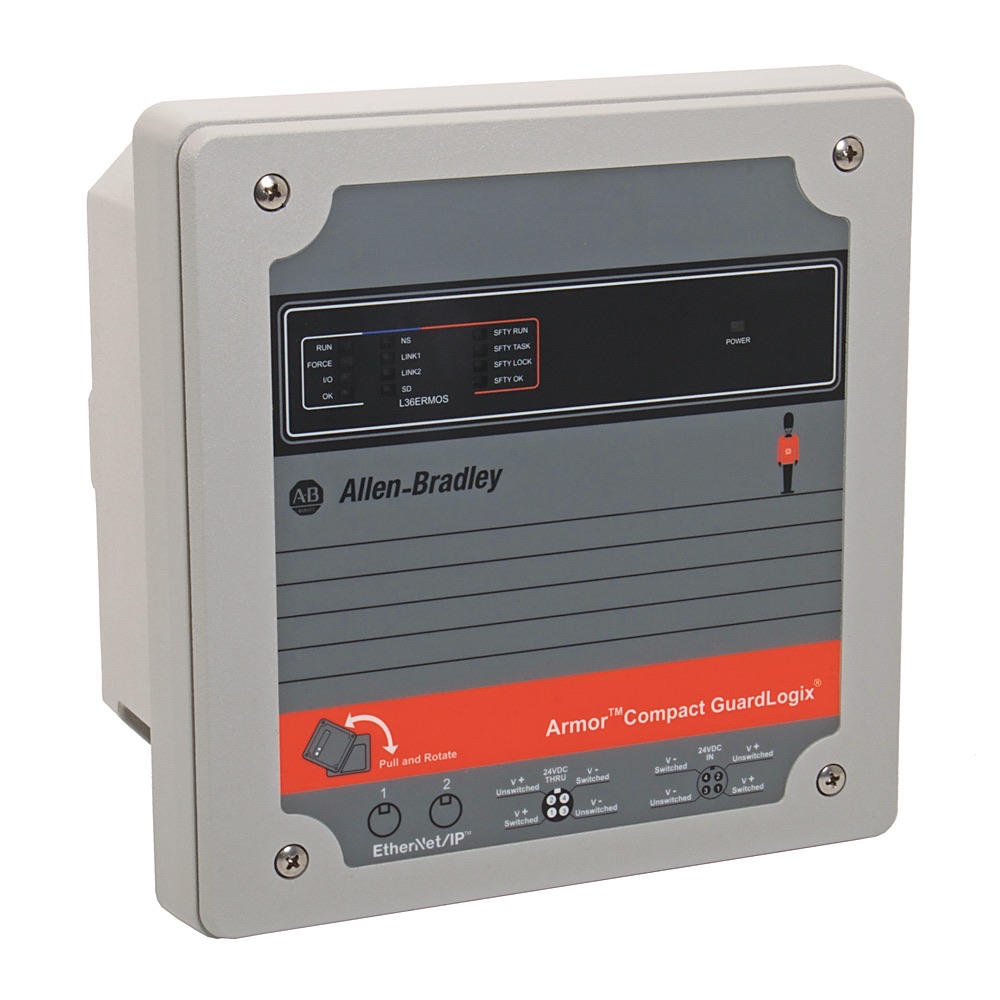 Allen-Bradley Armor Compact GuardLogix CPU, 2MB/1MB 1769-L33ERMOS 1769-L33ERMOS