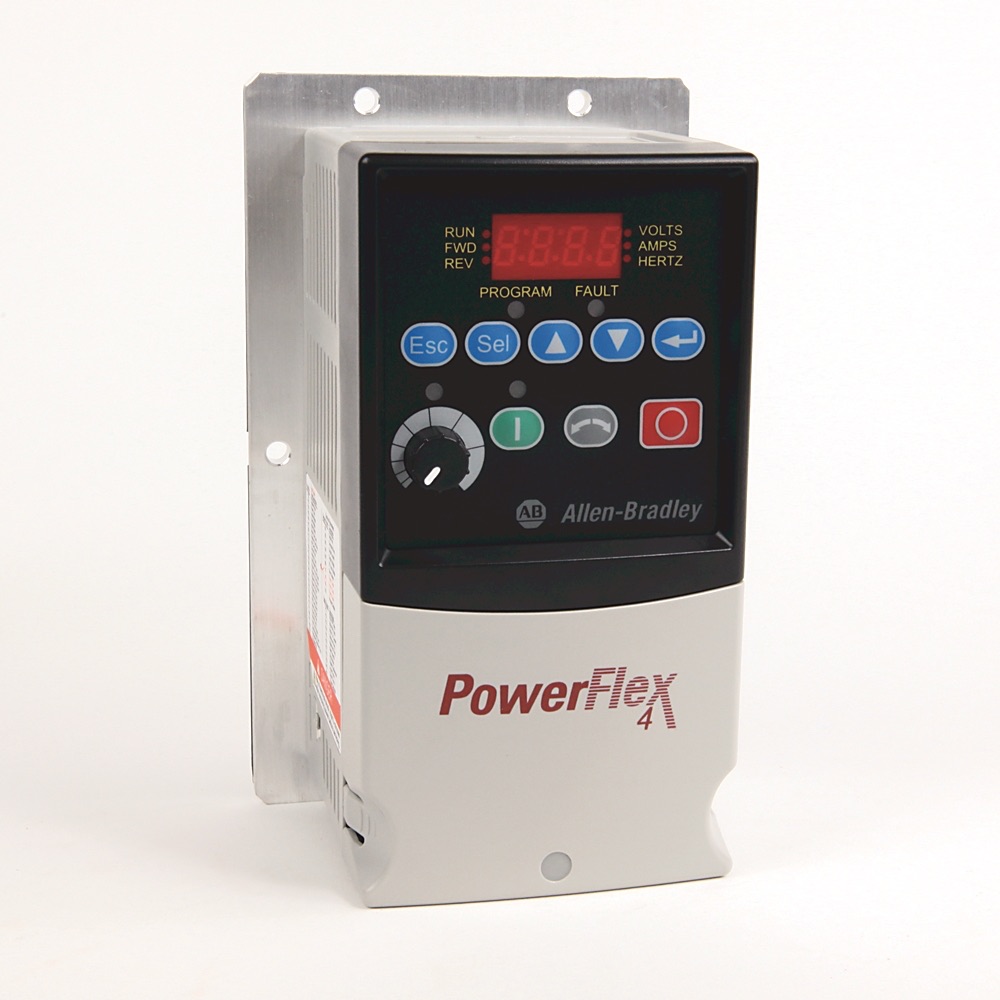 Allen-Bradley PowerFlex 4- 3.7 kW (5 HP) AC Drive 22A-B017H204 22A-B017H204