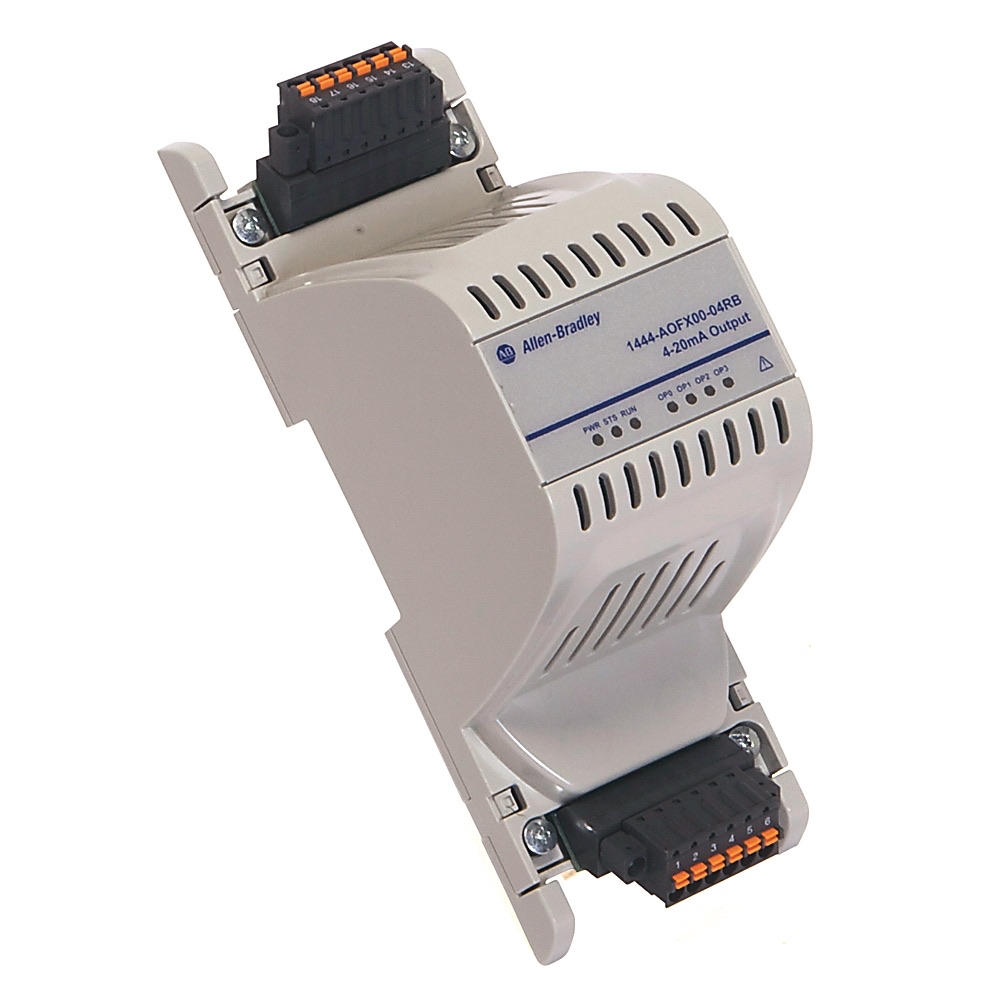 Allen-Bradley Expansion 4-20mA Output Module 1444-AOFX00-04RB 1444-AOFX00-04RB