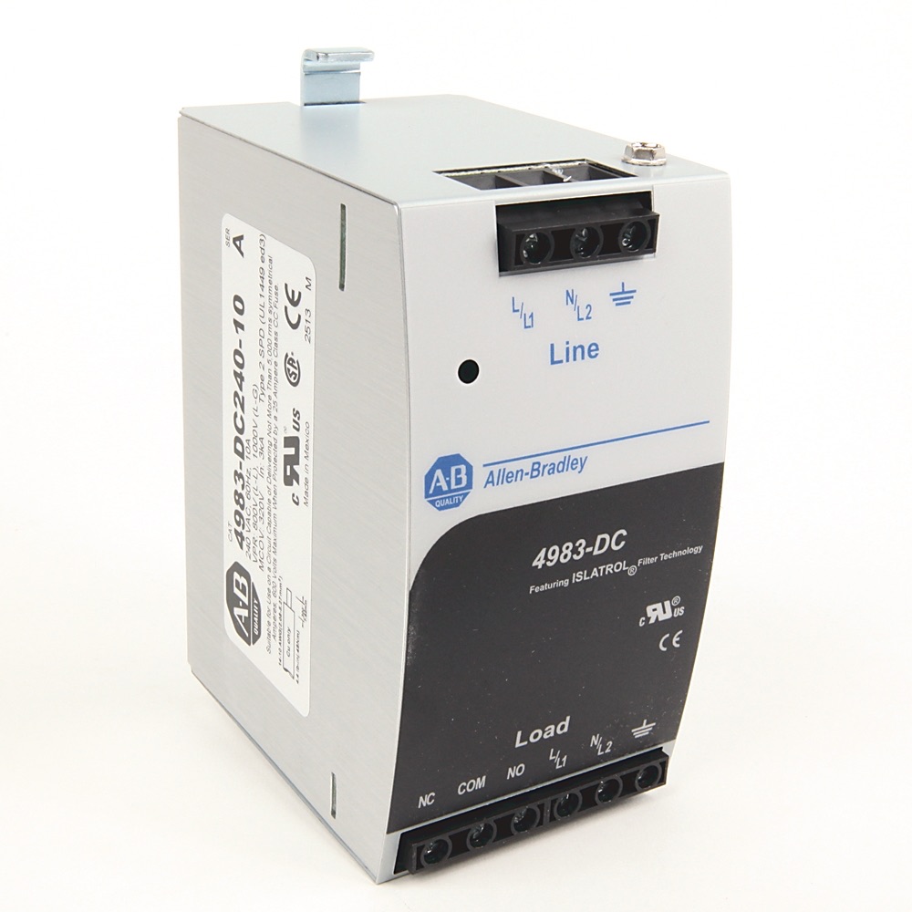 Allen-Bradley 10 A 240 V AC Filter - Surge Suppressor 4983-DC240-10 4983-DC240-10