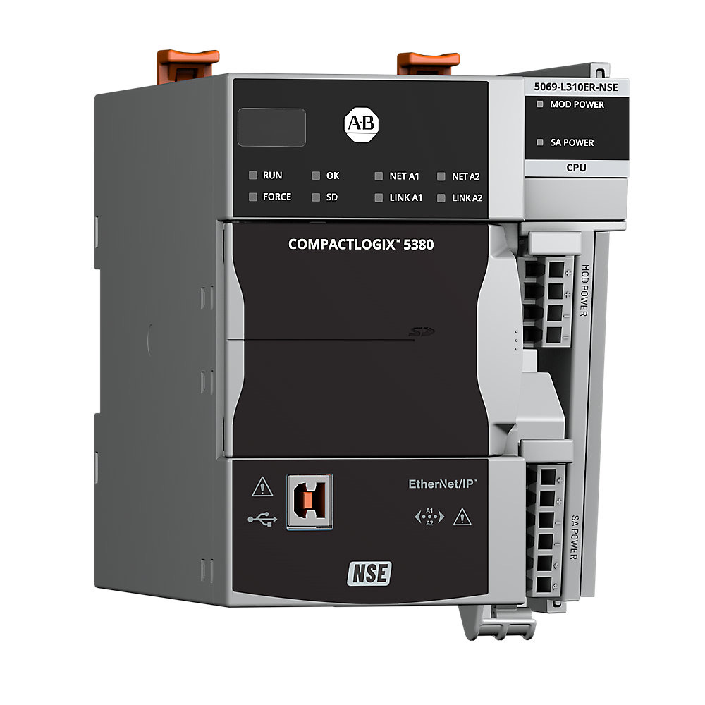 Allen-Bradley CompactLogix 1MB No Cap Enet Controller 5069-L310ER-NSE 5069-L310ER-NSE