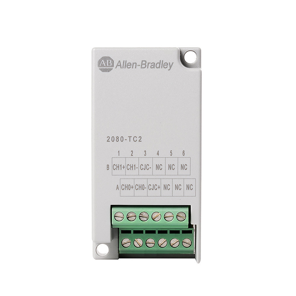 Allen-Bradley Micro800 2 Channel TC Plug-In 2080-TC2 2080-TC2
