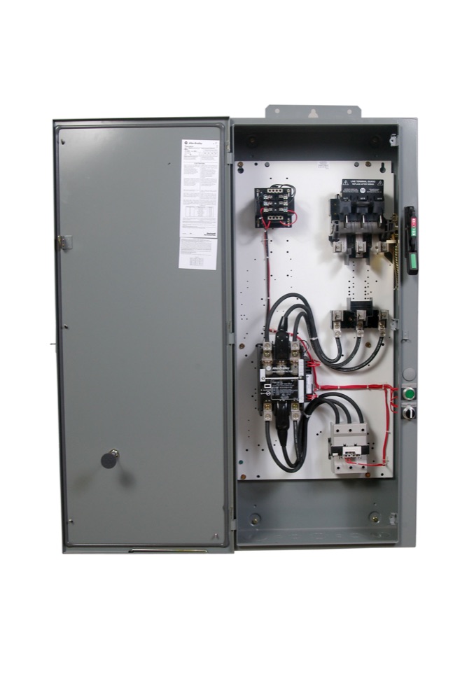 Allen-Bradley NEMA Size 5 Vacuum Pump Panel Discon 1232V-FNCD-A2N-28 1232V-FNCD-A2N-28