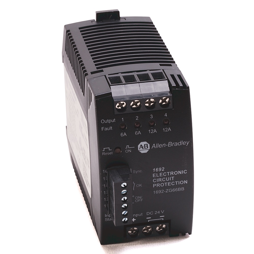 Allen-Bradley 24 V DC Electronic Circuit Protection 1692-ZG66BB 1692-ZG66BB