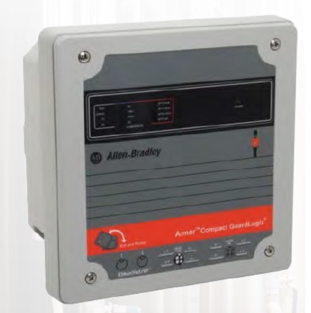 Allen-Bradley Armor Compact GuardLogix CPU, 4MB/1.5MB 1769-L37ERMOS 1769-L37ERMOS