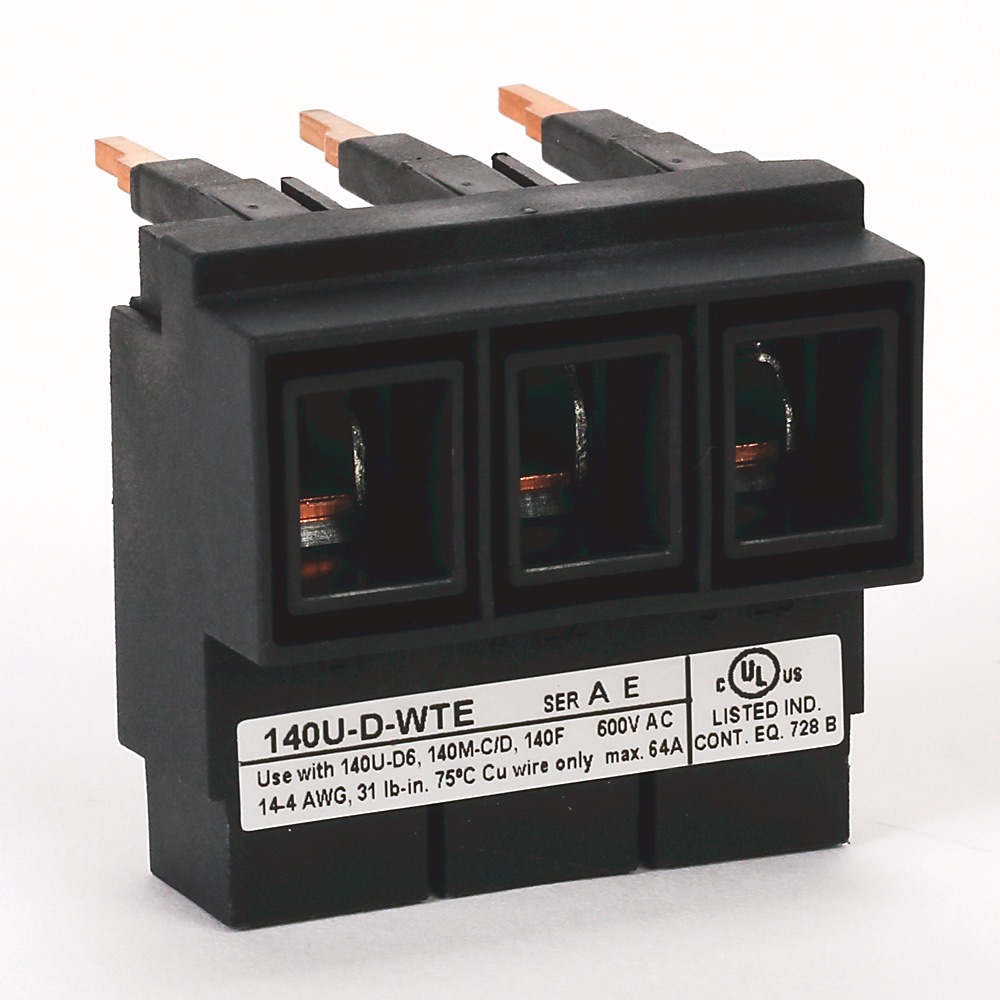 Allen-Bradley Compact Bus Bar Feeder Terminal 140U-D-WTE 140U-D-WTE