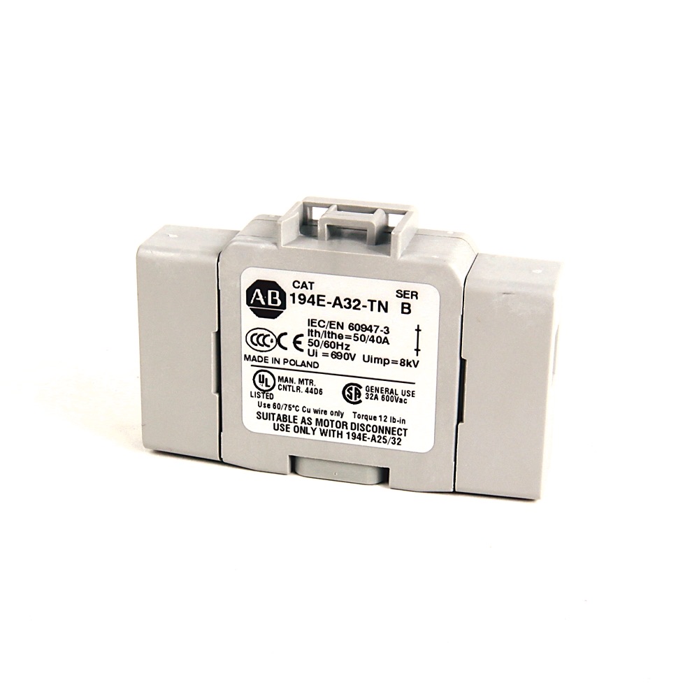 Allen-Bradley 194E Neutral Terminal 194E-A32-TN 194E-A32-TN