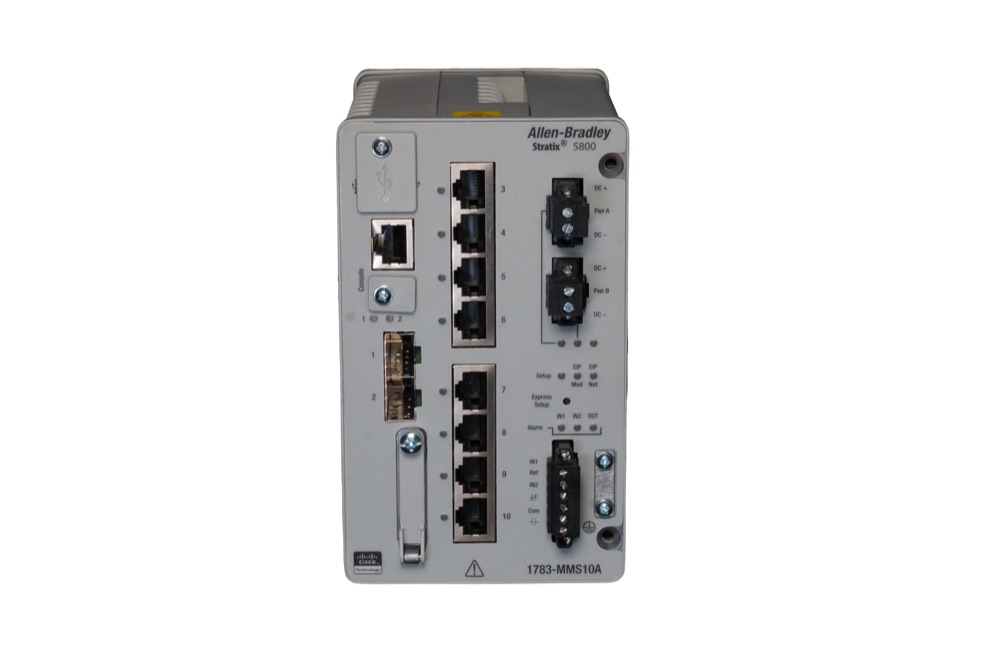 Allen-Bradley Stratix 5800 Managed Switch 1783-MMS10E 1783-MMS10E