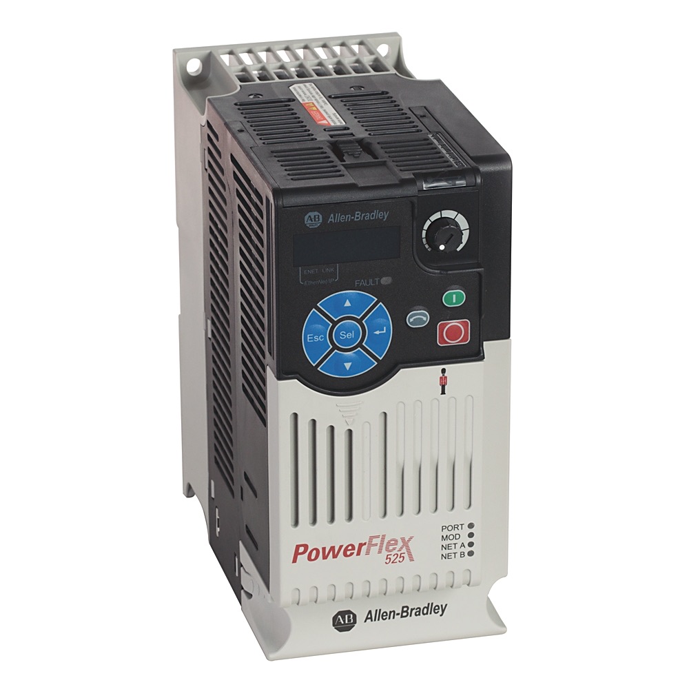 Allen-Bradley PowerFlex 525 4kW (5Hp) AC Drive 25B-E6P6N104 25B-E6P6N104