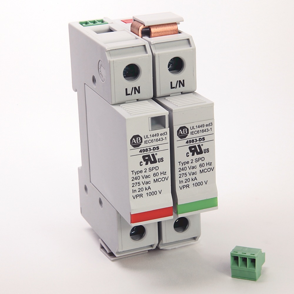Allen-Bradley 230 V Ac Surge Suppressor 4983-DS230-401G 4983-DS230-401G