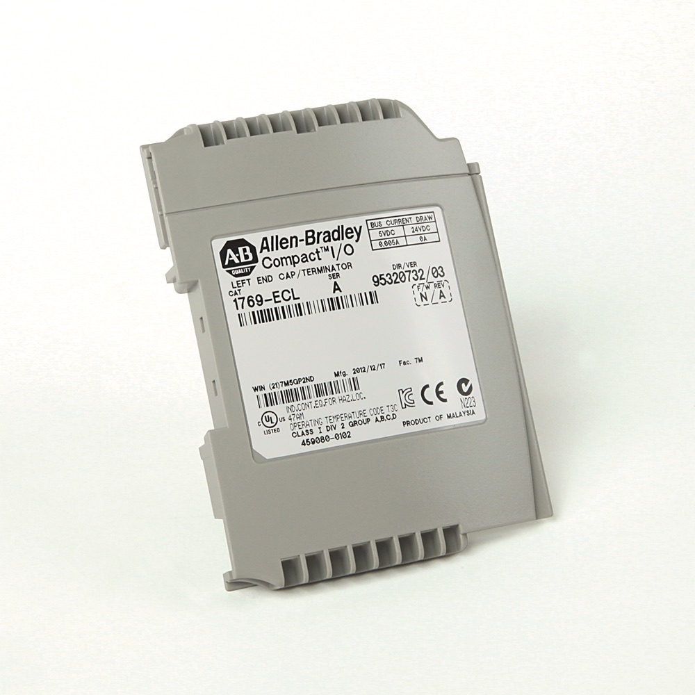 Allen-Bradley CompactLogix Left End Cap 1769-ECL 1769-ECL