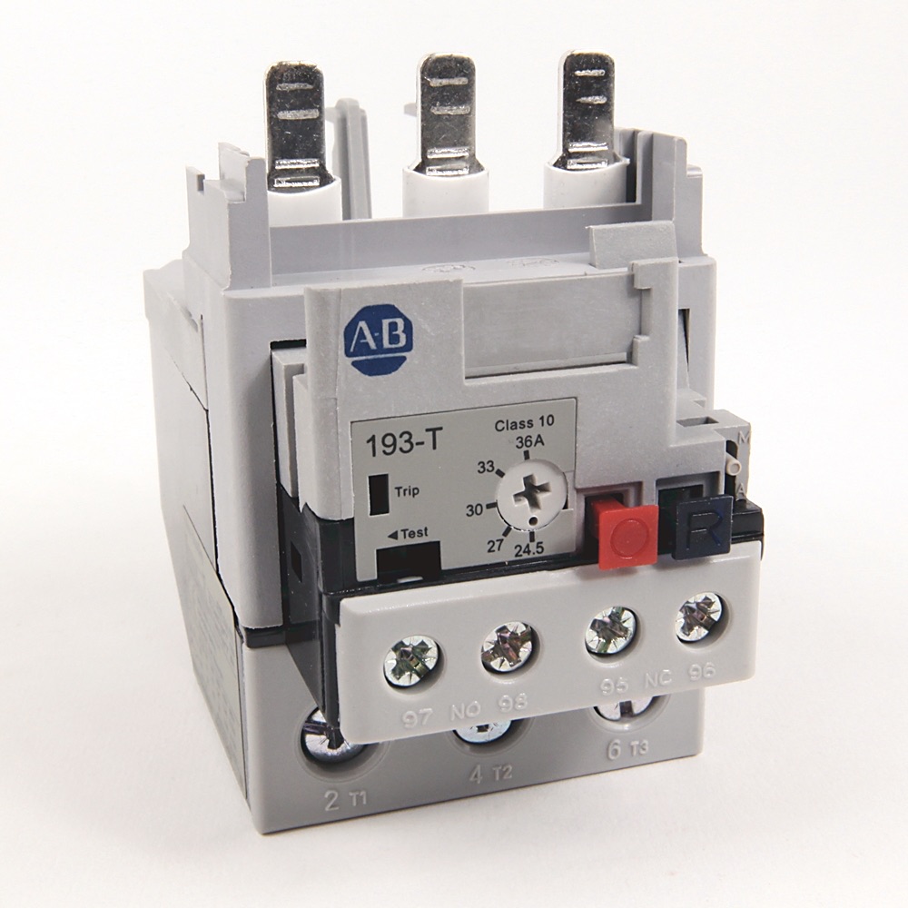 Allen-Bradley 24.5-36 A IEC Bimetallic Overload Relay 193-T1CC36 193-T1CC36