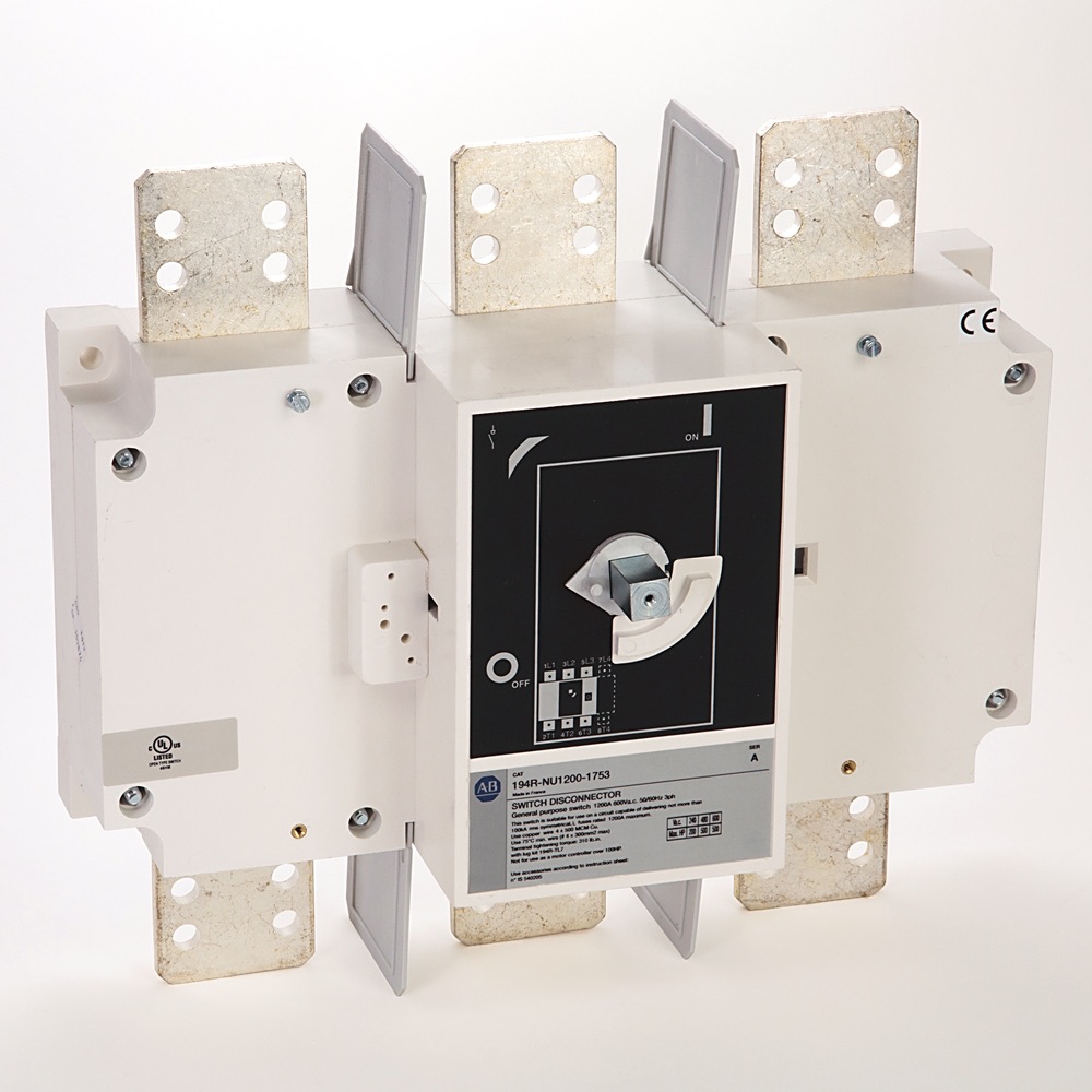 Allen-Bradley Disconnect Non-Fused Nema 3 Poles 1200A 194R-NU1200-1753 194R-NU1200-1753