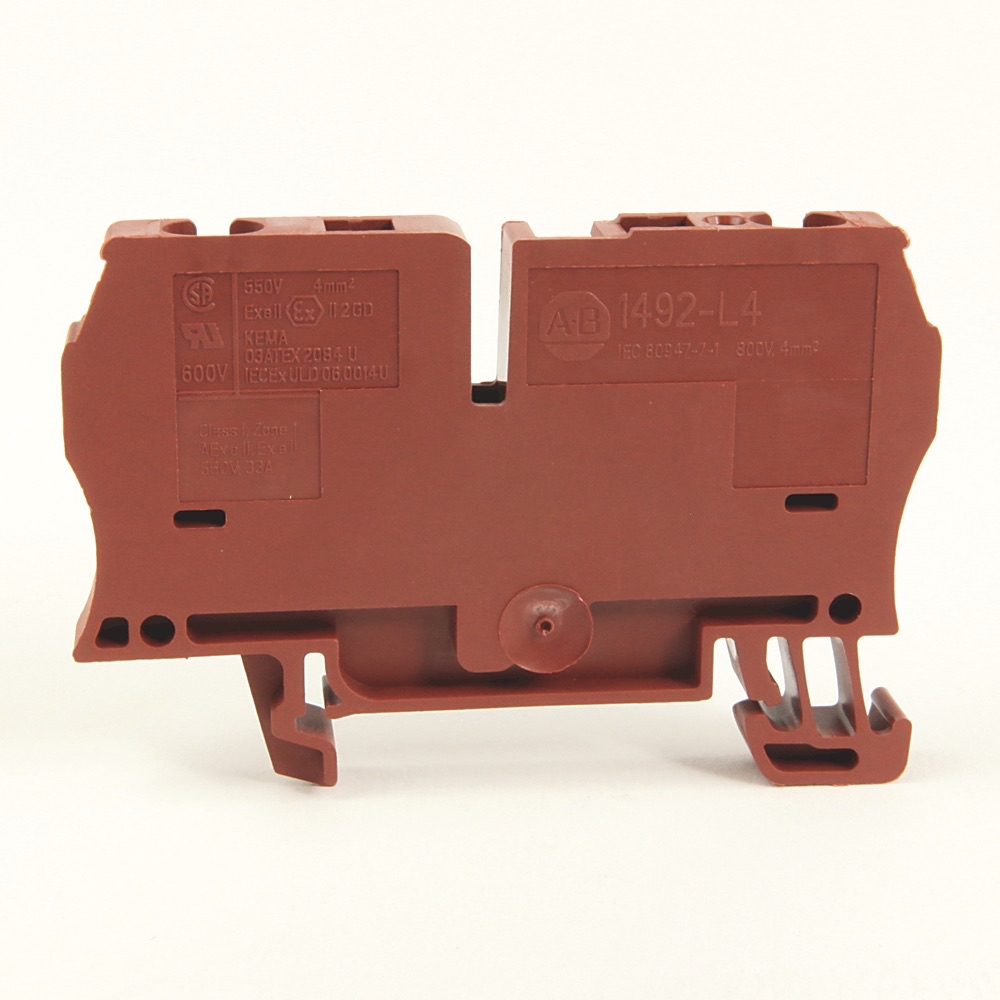 Allen-Bradley IEC Term Blck 6.1x62x35.7mm Spr Clp 1492-L4-BL 1492-L4-BL