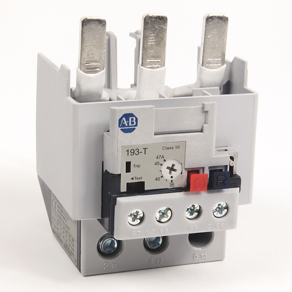 Allen-Bradley 35-47 A IEC Bimetallic Overload Relay 193-T1DC47 193-T1DC47