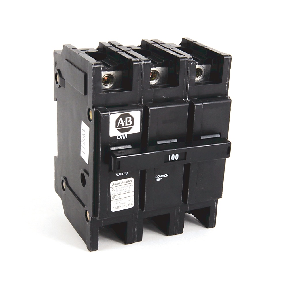 Allen-Bradley 100 A UL489 Miniature Circuit Breaker 1492-MCBA3A0 1492-MCBA3A0
