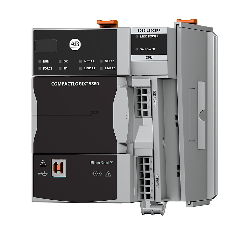 Allen-Bradley CompactLogix 4MB Enet Process Controller 5069-L340ERP 5069-L340ERP