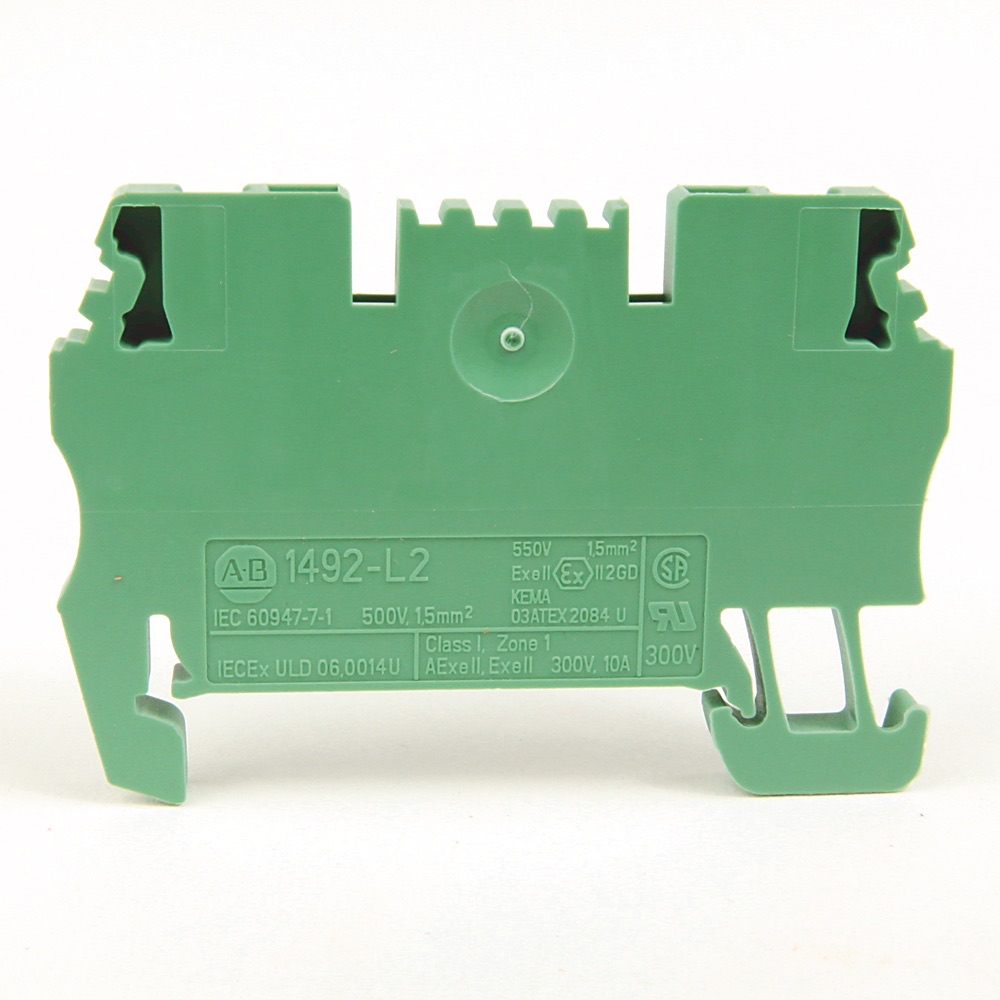 Allen-Bradley IEC Term Blck 3.5x51.5x29.5mm Spr Clp 1492-L2-G 1492-L2-G