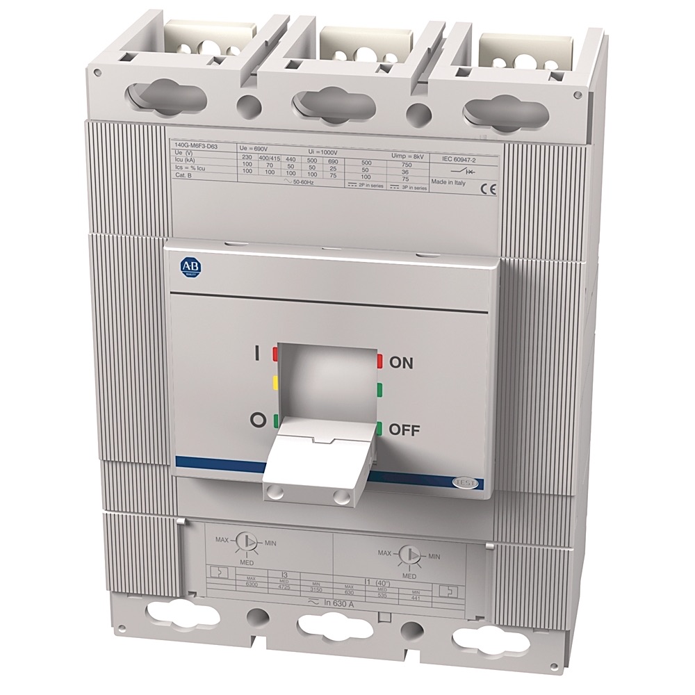Allen-Bradley 800A M Frame Molded Case Ckt-Bkr 140G-M0F3-D60 140G-M0F3-D60