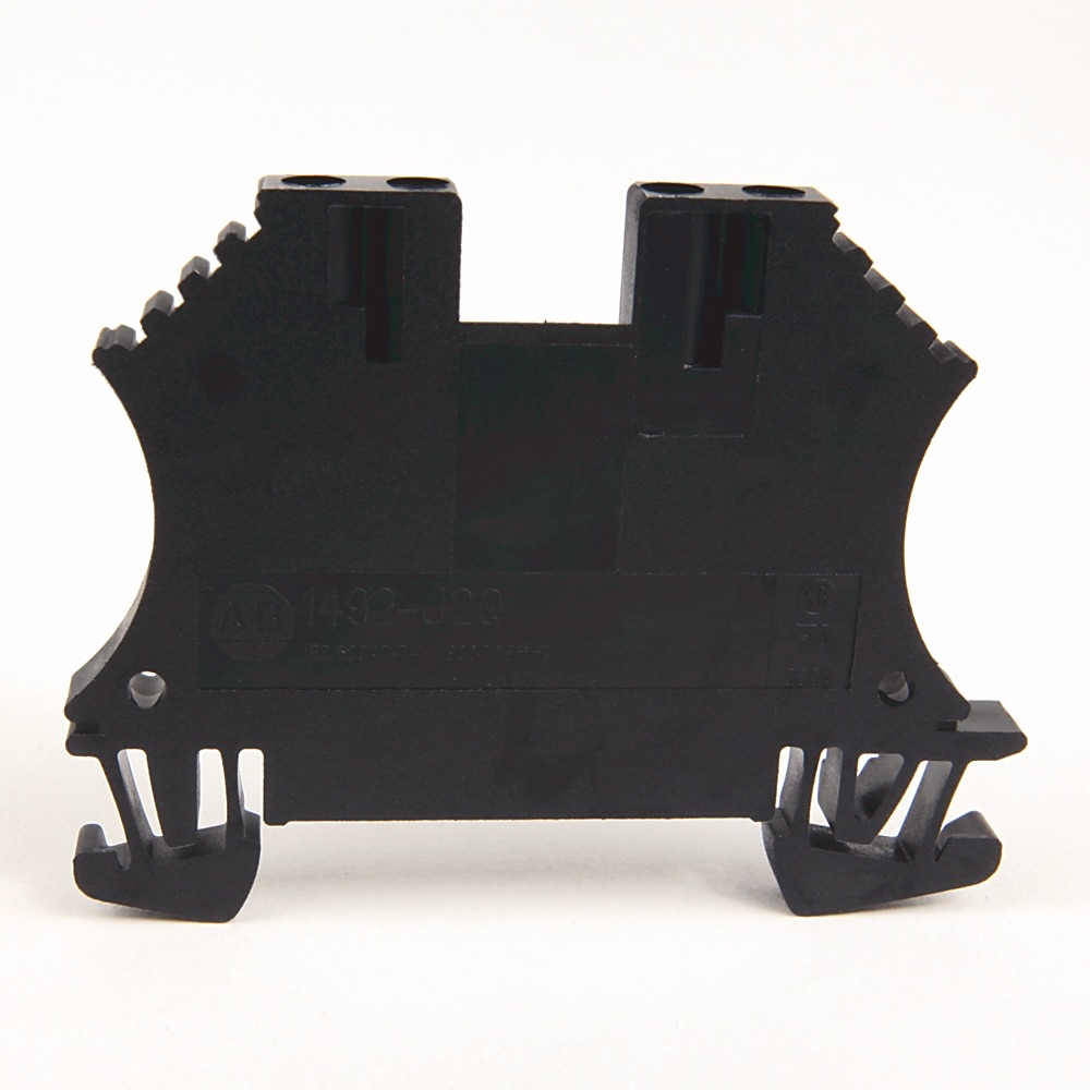Allen-Bradley IEC 1-Ckt Feed-Thru Blk,2 Conn Pts,1.5mm 1492-J2Q-BL 1492-J2Q-BL