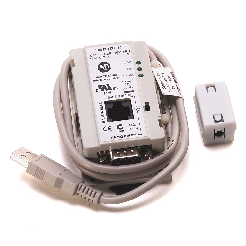 Allen-Bradley SLC USB to DH-485 Converter 1747-UIC 1747-UIC