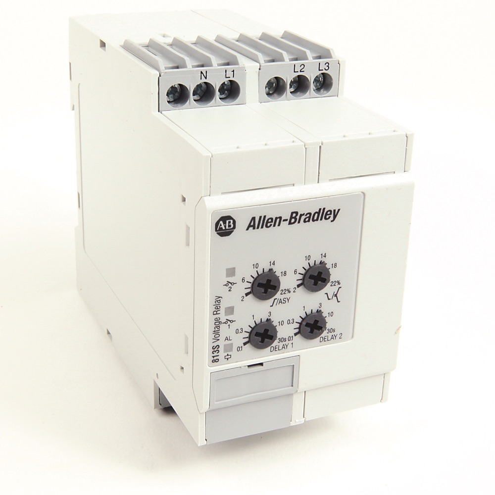 Allen-Bradley MachineAlert 813S 3-Phase Voltage Relay 813S-V3-400V 813S-V3-400V
