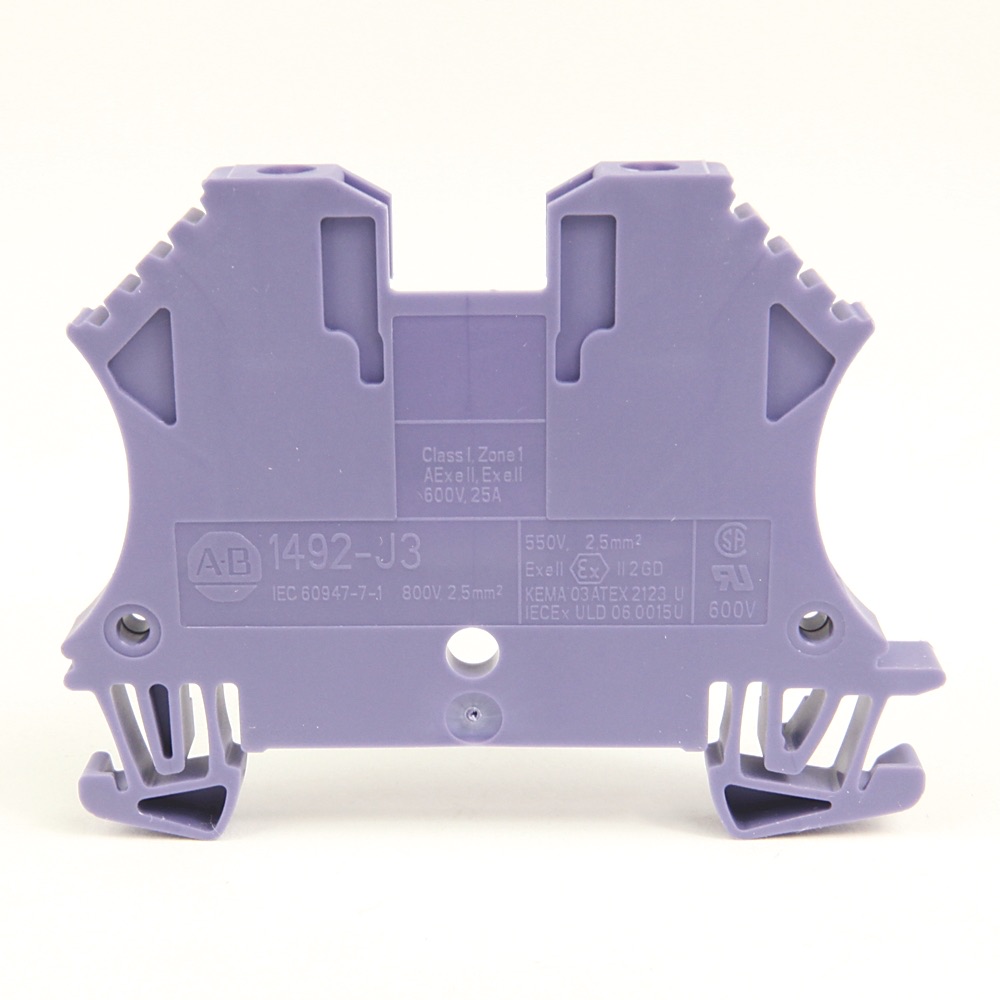 Allen-Bradley 2.5 square mm Standard Terminal Block 1492-J3-B 1492-J3-B