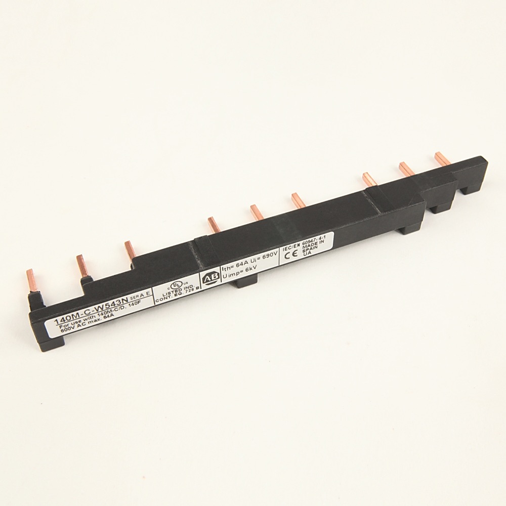Allen-Bradley Compact Bus Bar - 64 A 140M-C-W543N 140M-C-W543N