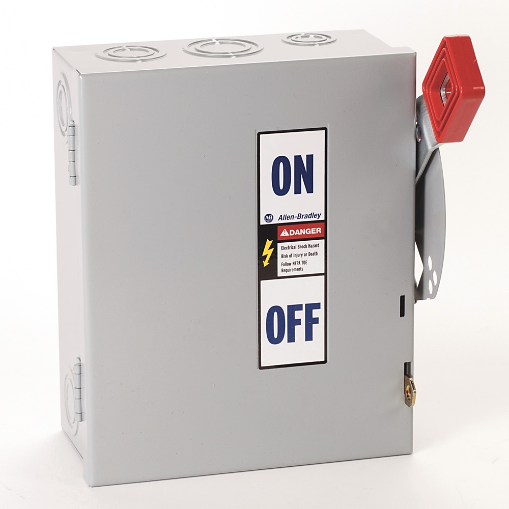 Allen-Bradley Heavy Duty Non-Fus Safety Discon Switch 1494H-BA3N 1494H-BA3N