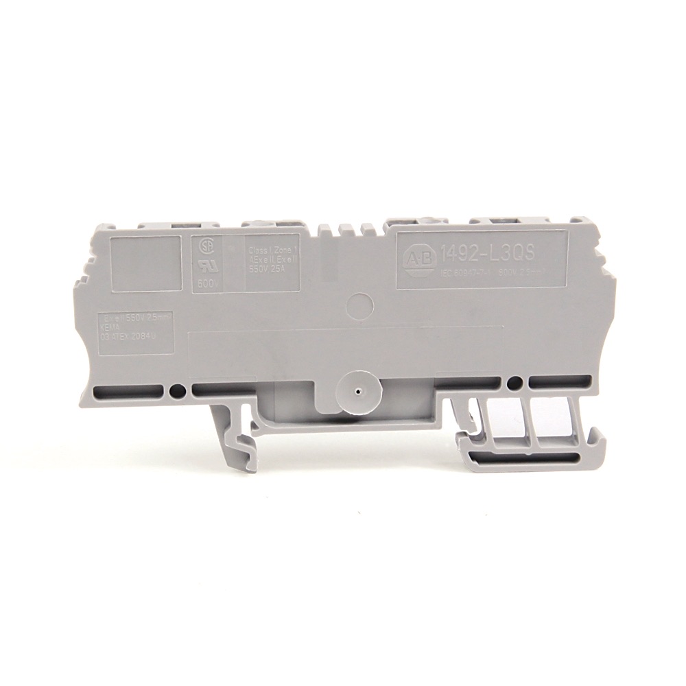 Allen-Bradley IEC Term Blck 5.1x79x31.3mm Spr Clp 1492-L3QS 1492-L3QS
