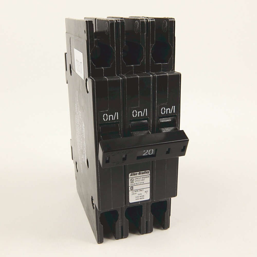 Allen-Bradley 20 A UL489 Miniature Circuit Breaker 1492-MCAA320 1492-MCAA320